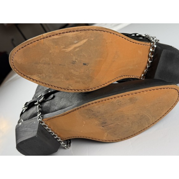 Dingo Mens Suiter Cowboy Boots Leather Black 14D - Picture 11 of 16